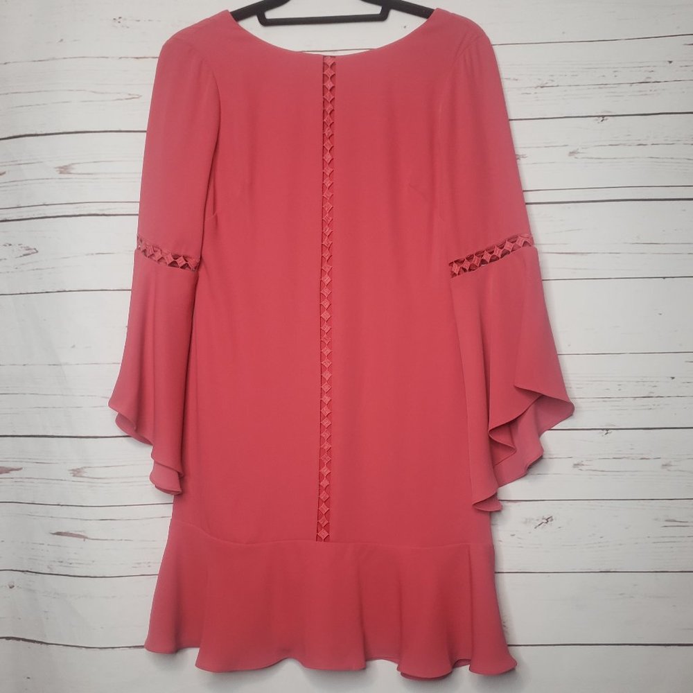 White House Black Market Drama Sleeve Shift Dress